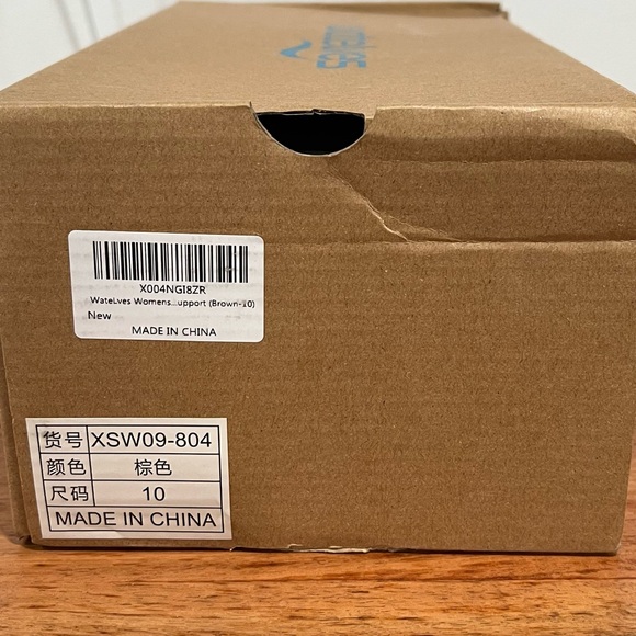 WateLves Women’s Orthopedic Walking Sandals Arch Support Comfort Brown 10 RunBig - Picture 9 of 10